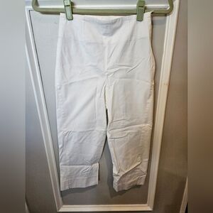 Escada Sport white Capri pants size 34. 97% cotton 3% elastane. Great Condition